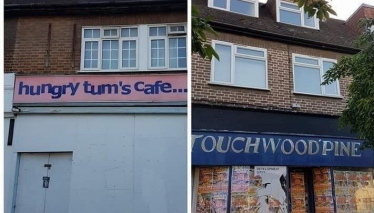 Hungry Tums and Touchwood Pine, New Eltham